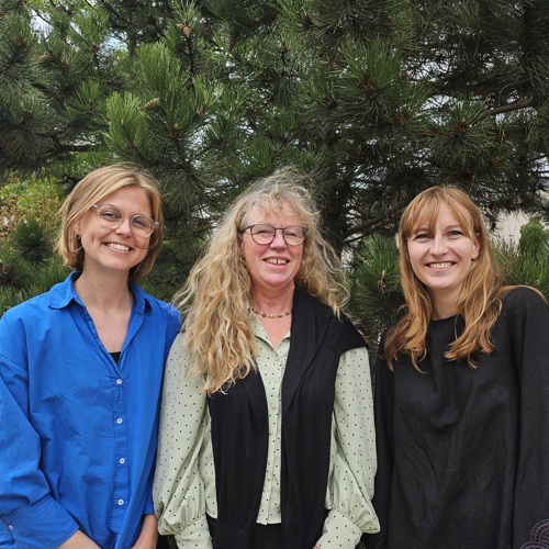 Foto Johanna Ramvall, Åsa Eneroth och Ellen Hällebrand.