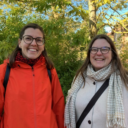 Elin Einarsson och Petra Bengtsson. Porträttfoto.