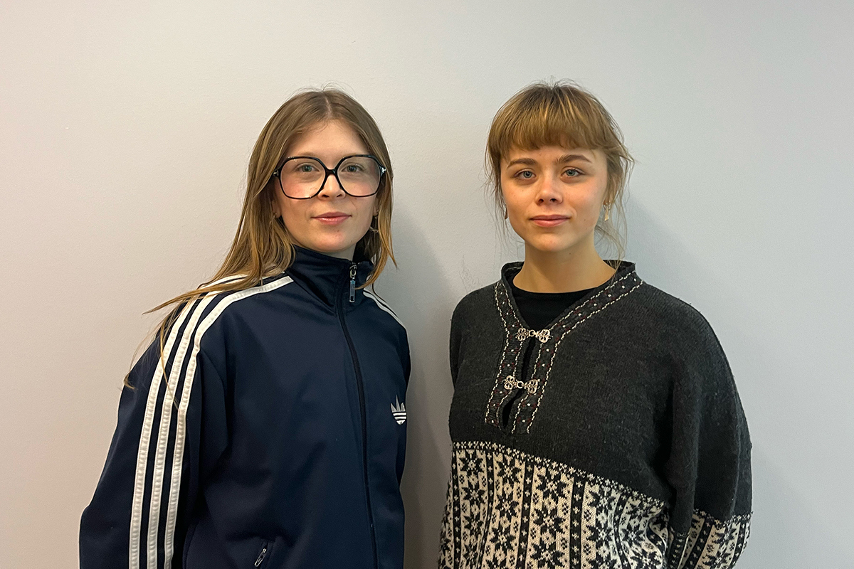 Porträttfoto Tova Bremborg och Hedda Nordlind Tabbert.