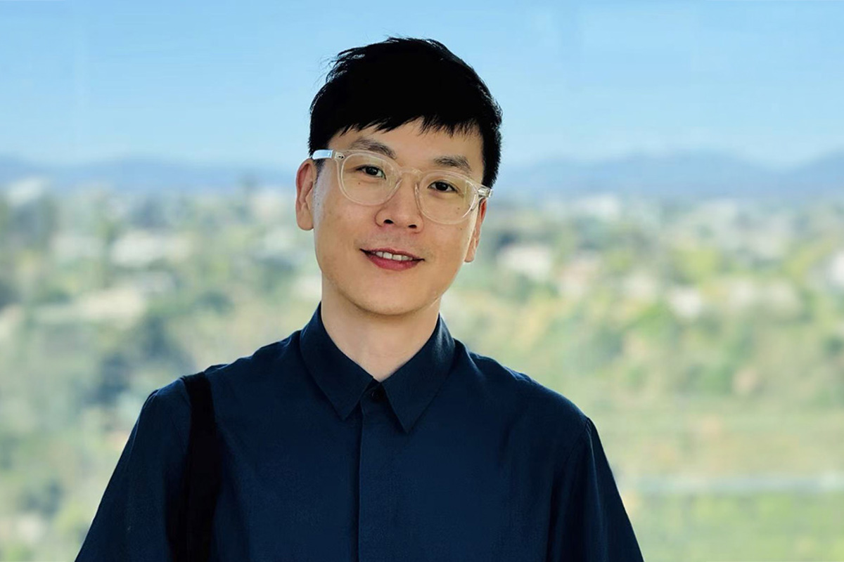 Porträttfoto Zhengdong Sun.