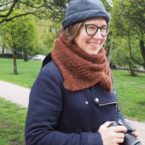 Emily Wade. Porträttfoto.