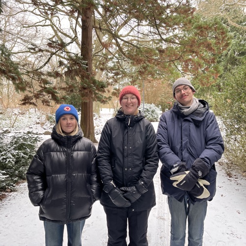 Porträttfoto: Diza Andreasson, Matilda Andersson och Hampus Gutfelt.